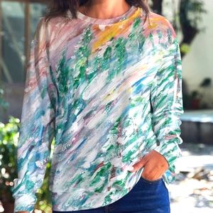 Multi color Crewneck Sweatshirt